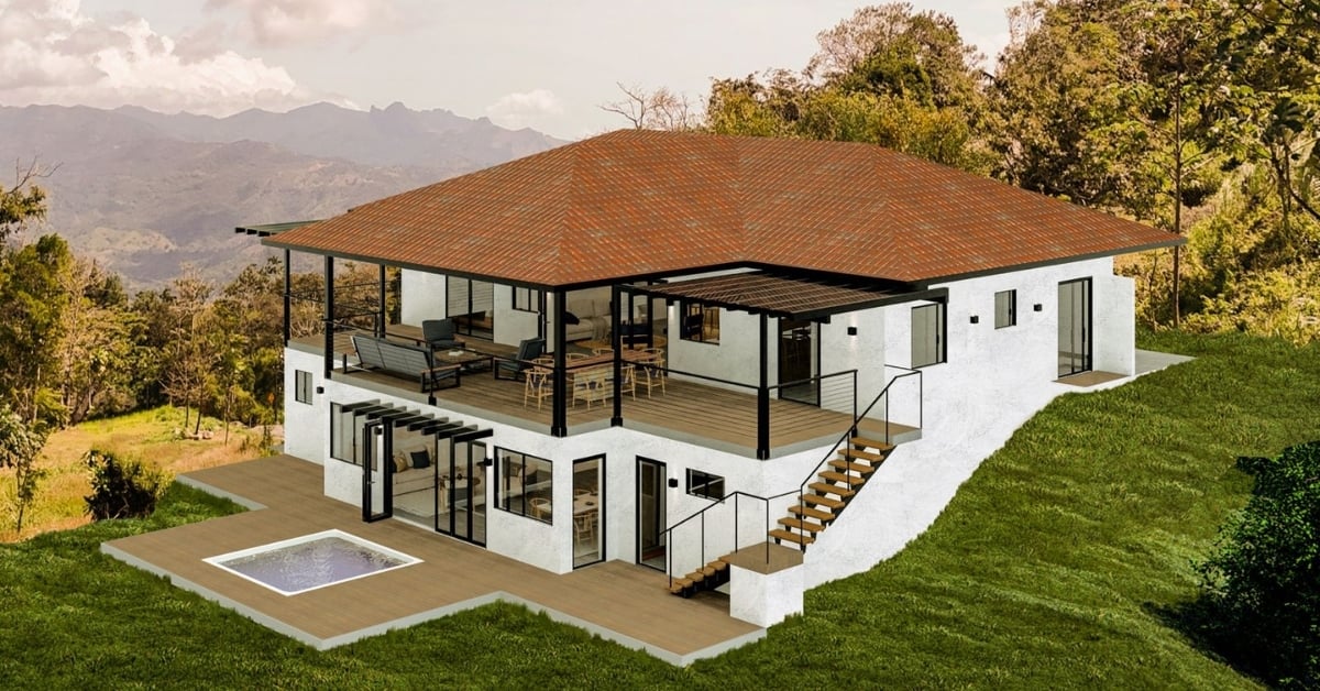 Villa YM26 – Mountain Home with Private Apartment & Valley Views